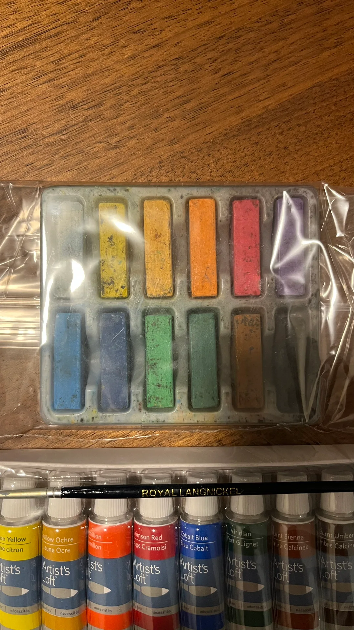 Watercolour Paint Set + pastels image indicator(2)