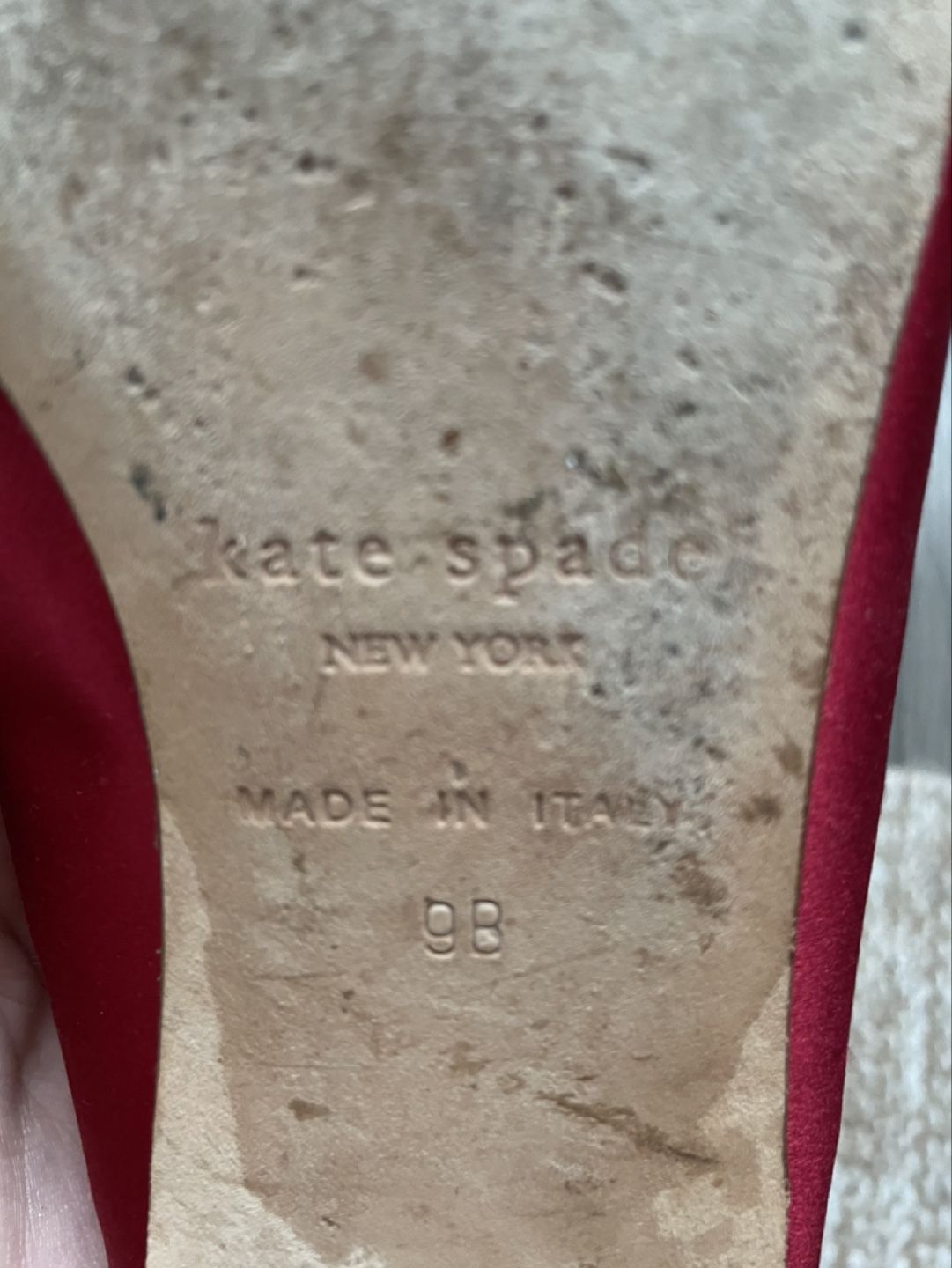 Vintage Kate Space Red Ballet Flats - 8.5/9 Women’s - photo 4