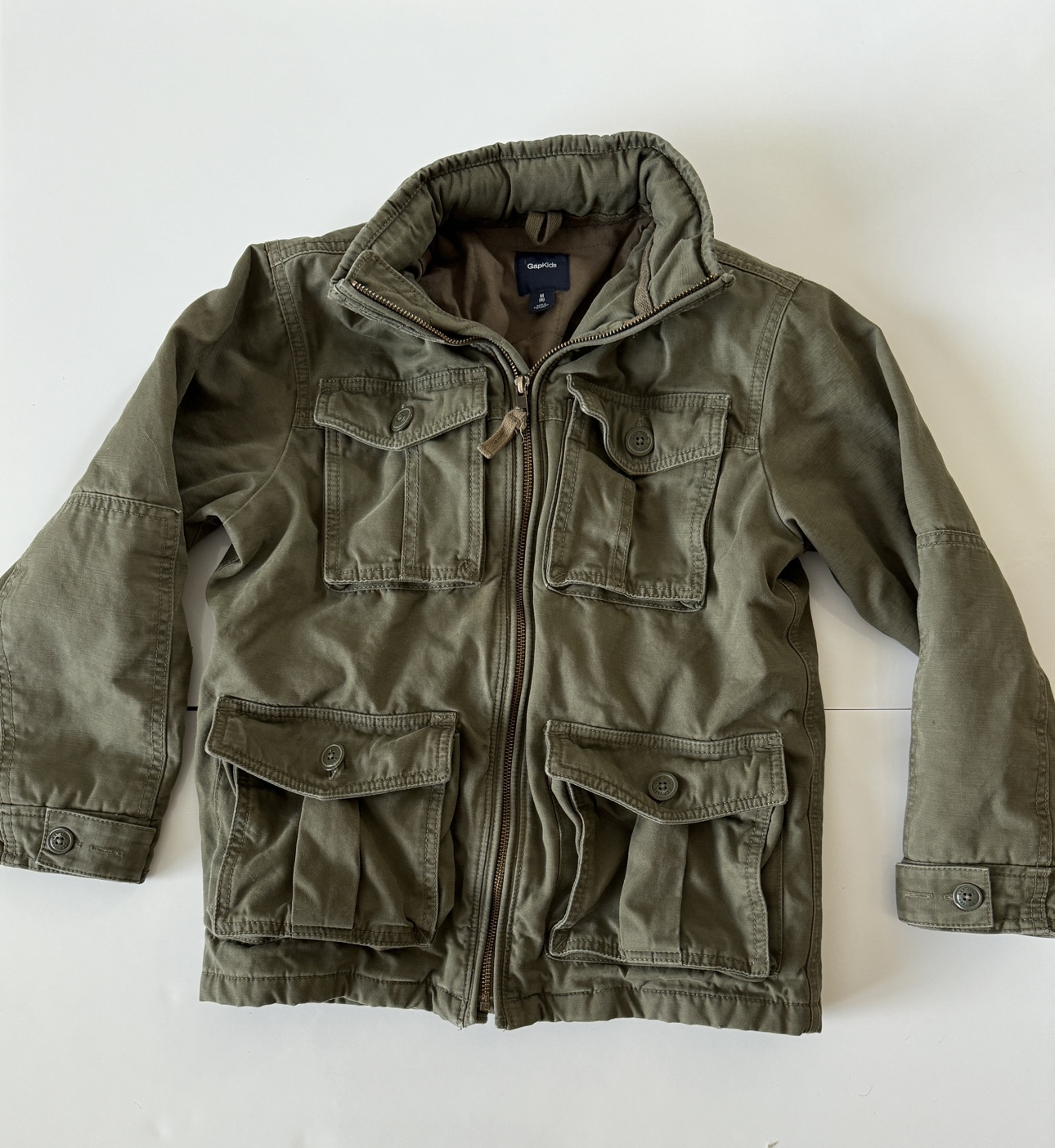 Gap Kids Green Utility Jacket age 8