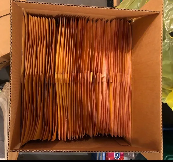 ECOLITE #2 KRAFT BUBBLE MAILER 8.5" X 12" 100 SHIPPING ENVELOPES image indicator(3)