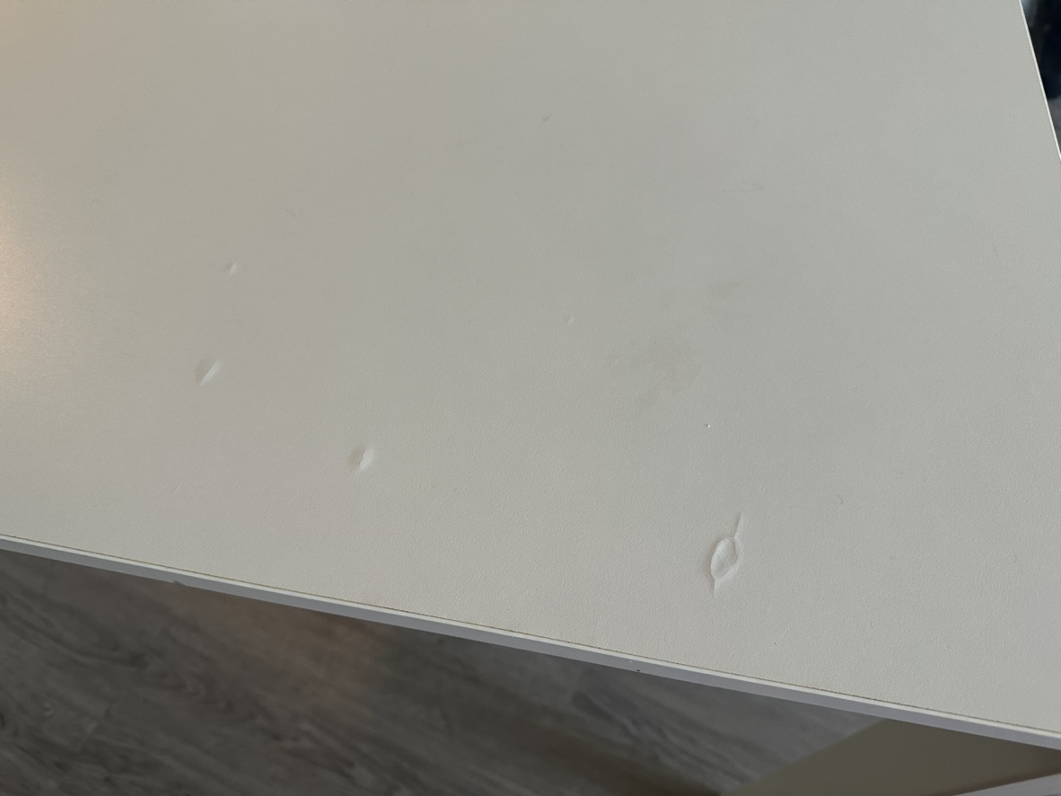 IKEA White Table - photo 4