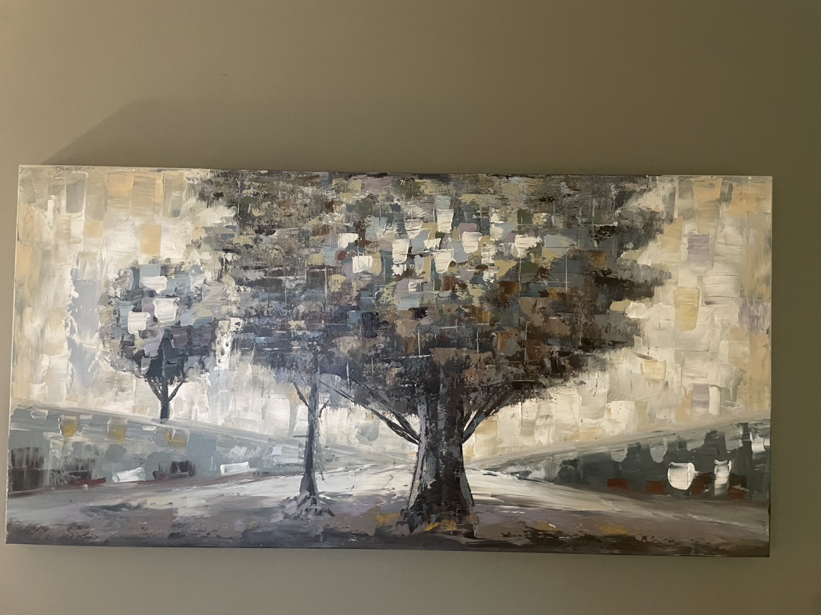 Abstract Tree Painting