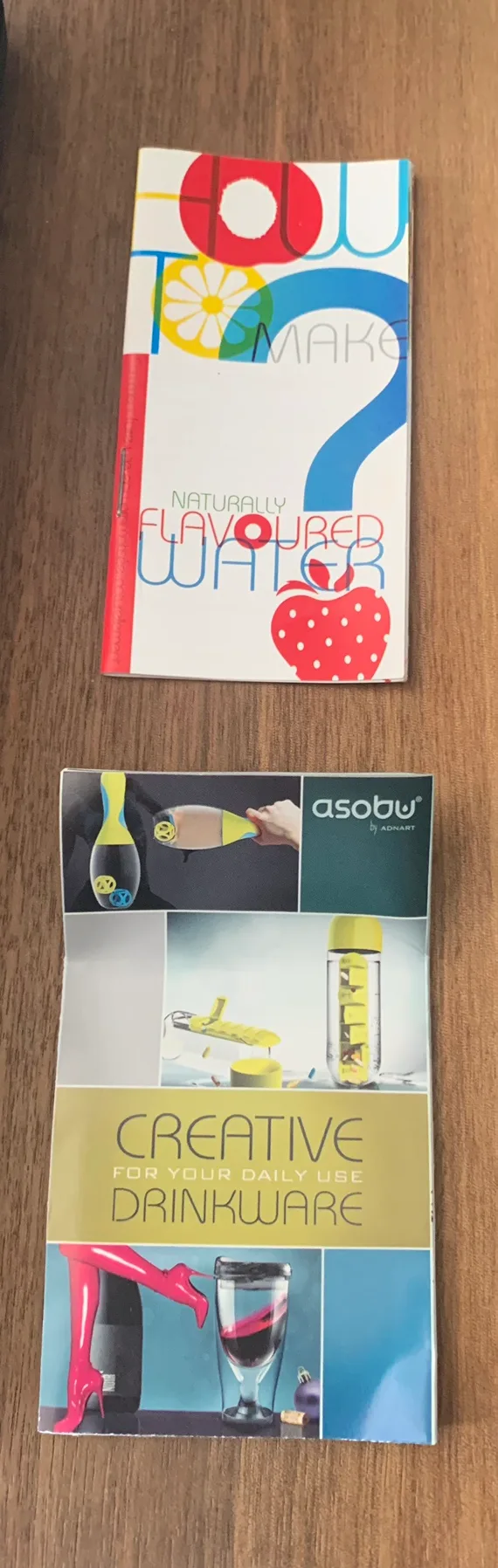 NEW Glass Water Bottle for Infused Flavour 🧡 image indicator(4)