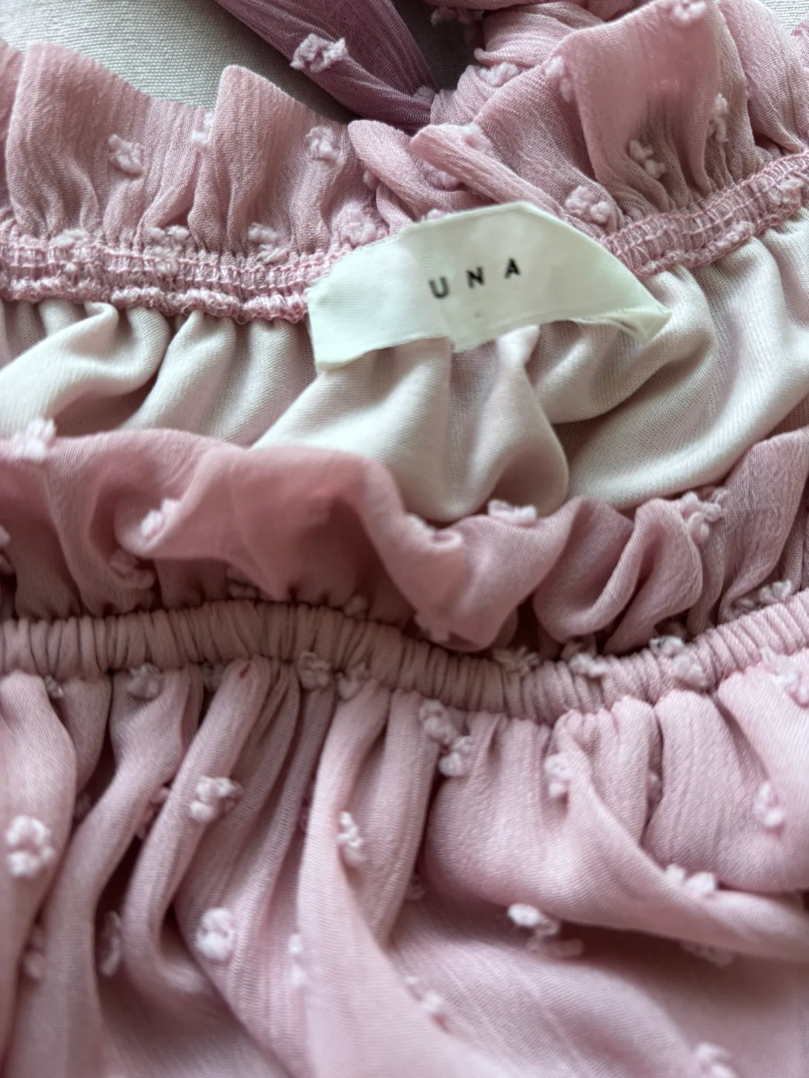 Purple Swiss Dot Dress image indicator(4)