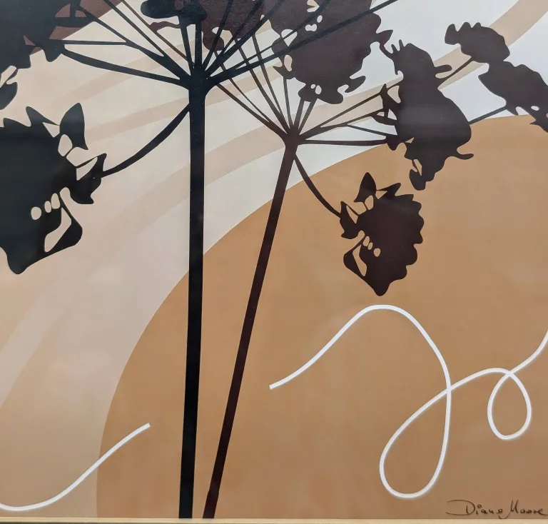 Set of 2 Framed Floral Art Prints image indicator(8)