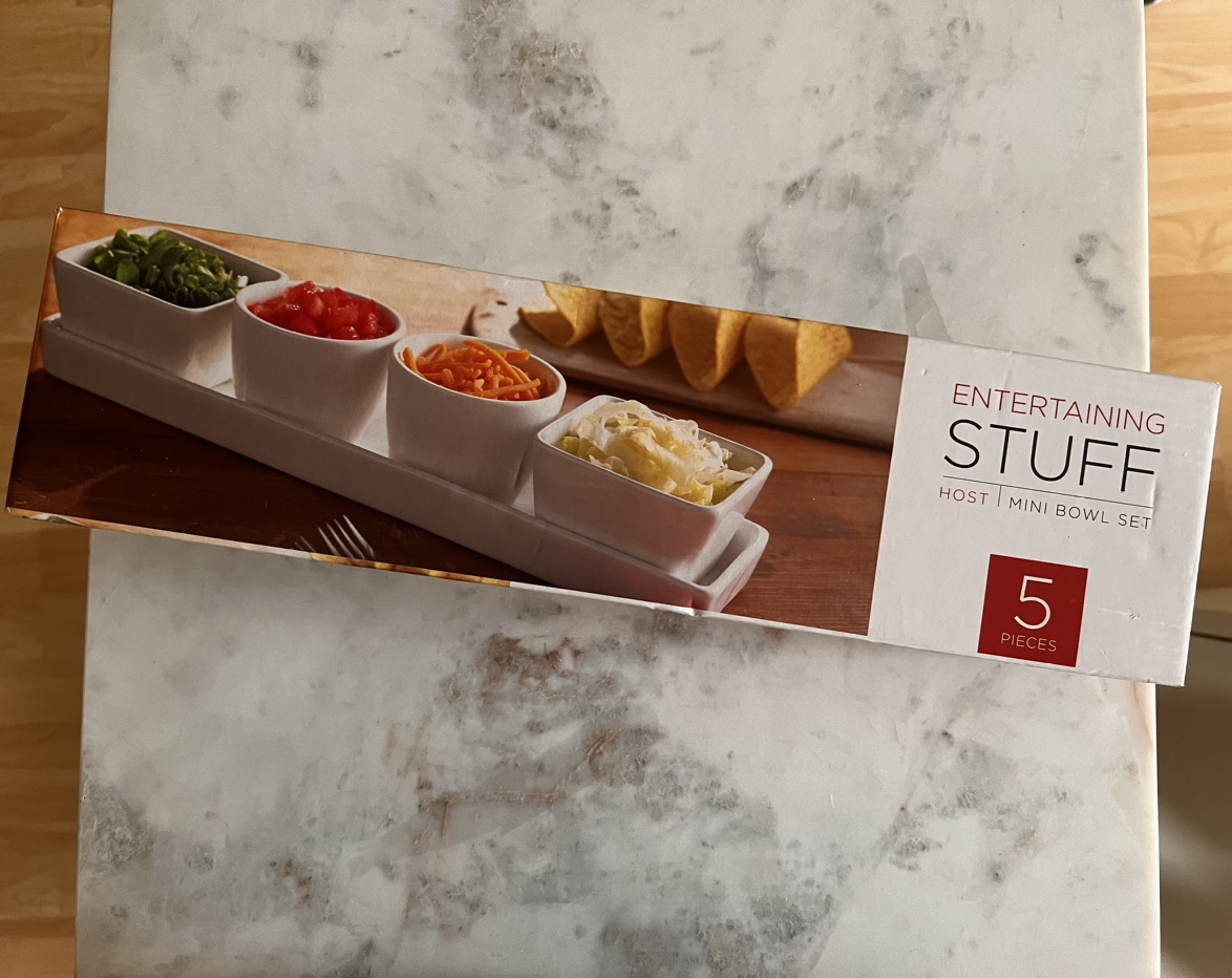 Entertaining Stuff Host Mini Bowl Set