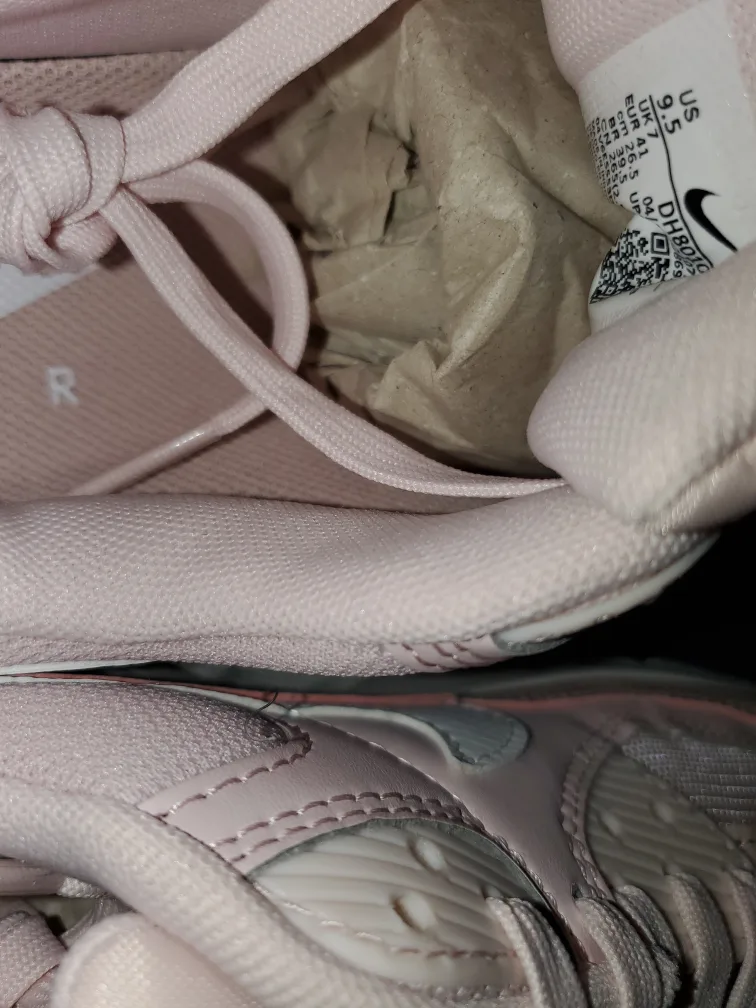 Pink Nike Air Max 90-Womens size 9.5 US image indicator(3)
