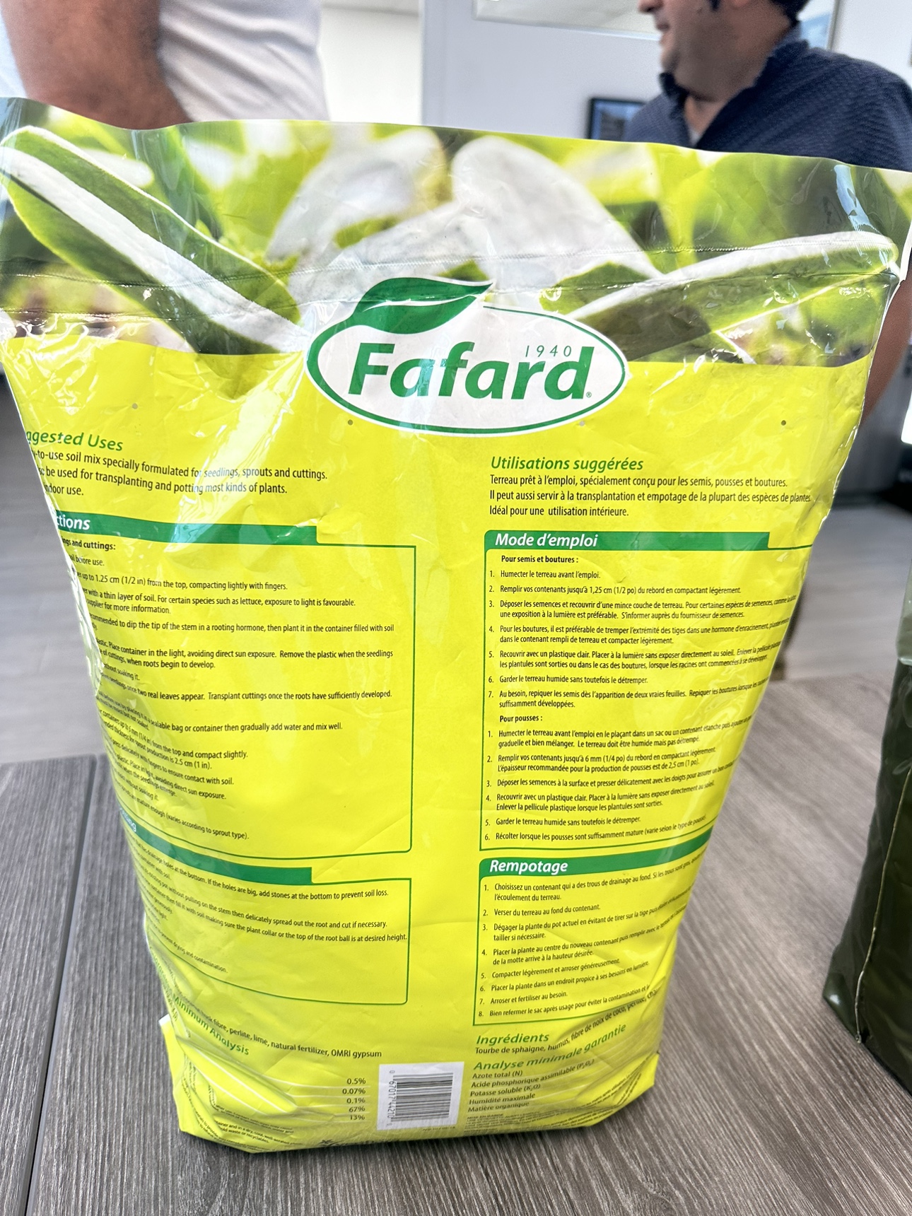 Fafaard Agro Mix Seedling and Sprout Soil - photo 2