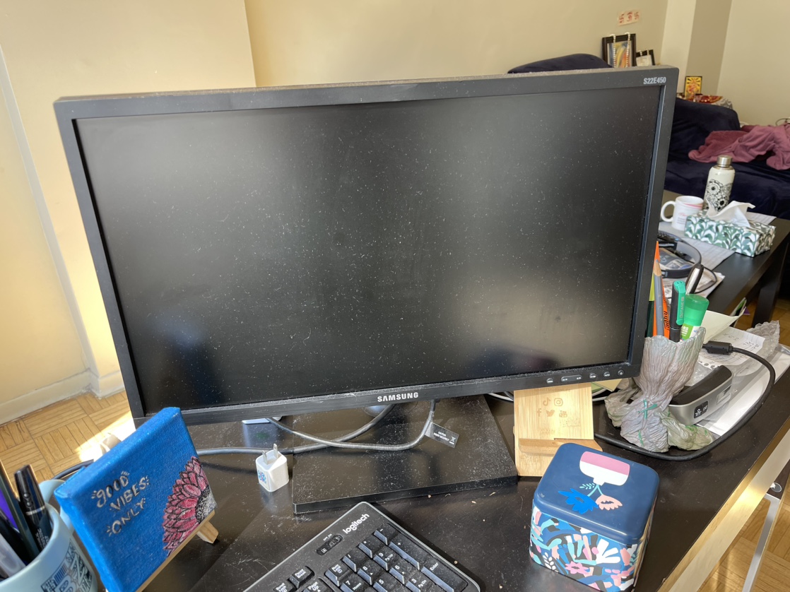 Samsung Monitor S22E450D with VGA cable
