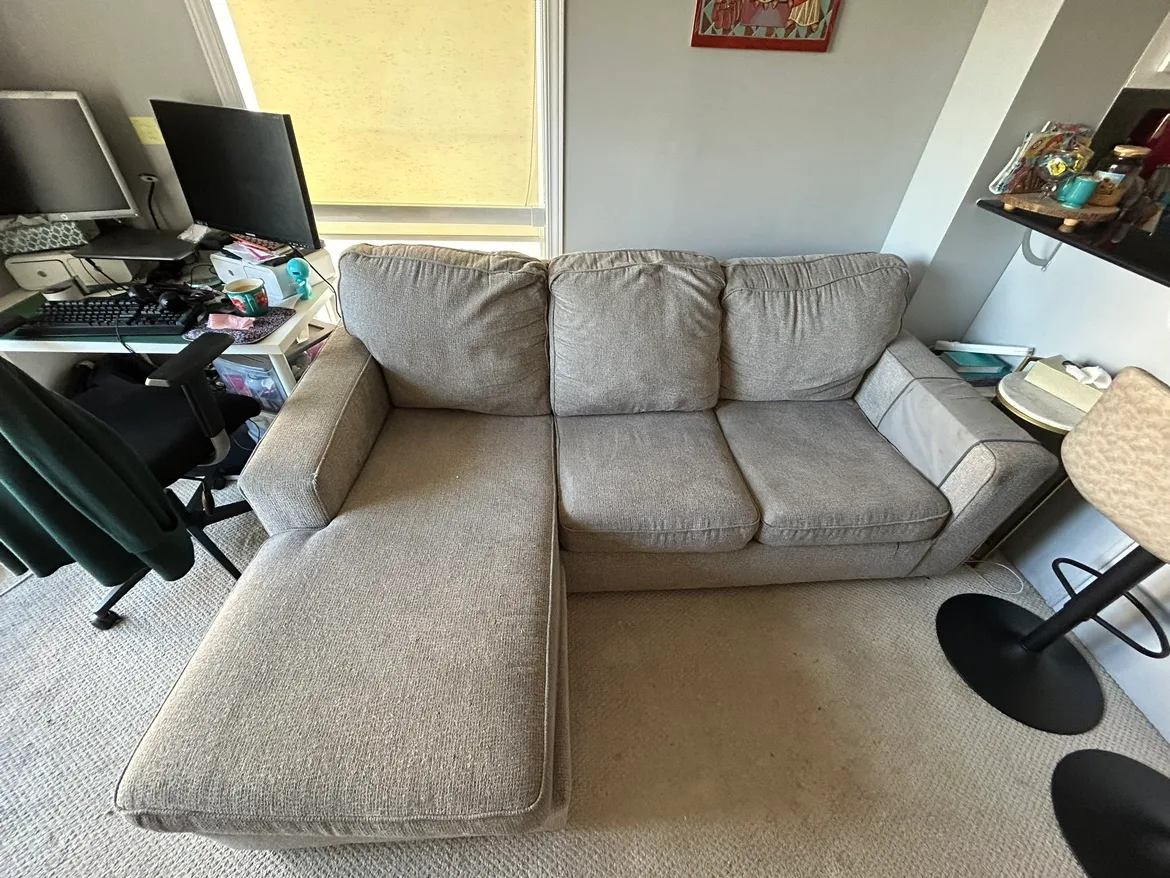 Grey Sectional Sofa image indicator(2)