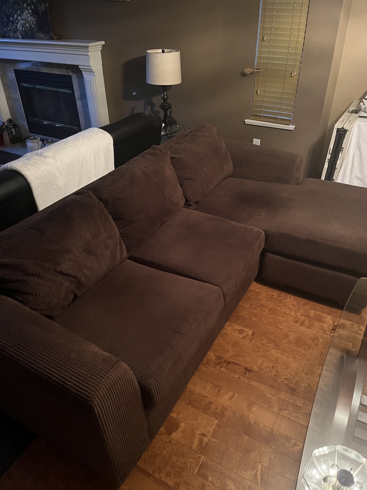 Brown Sectional Sofa