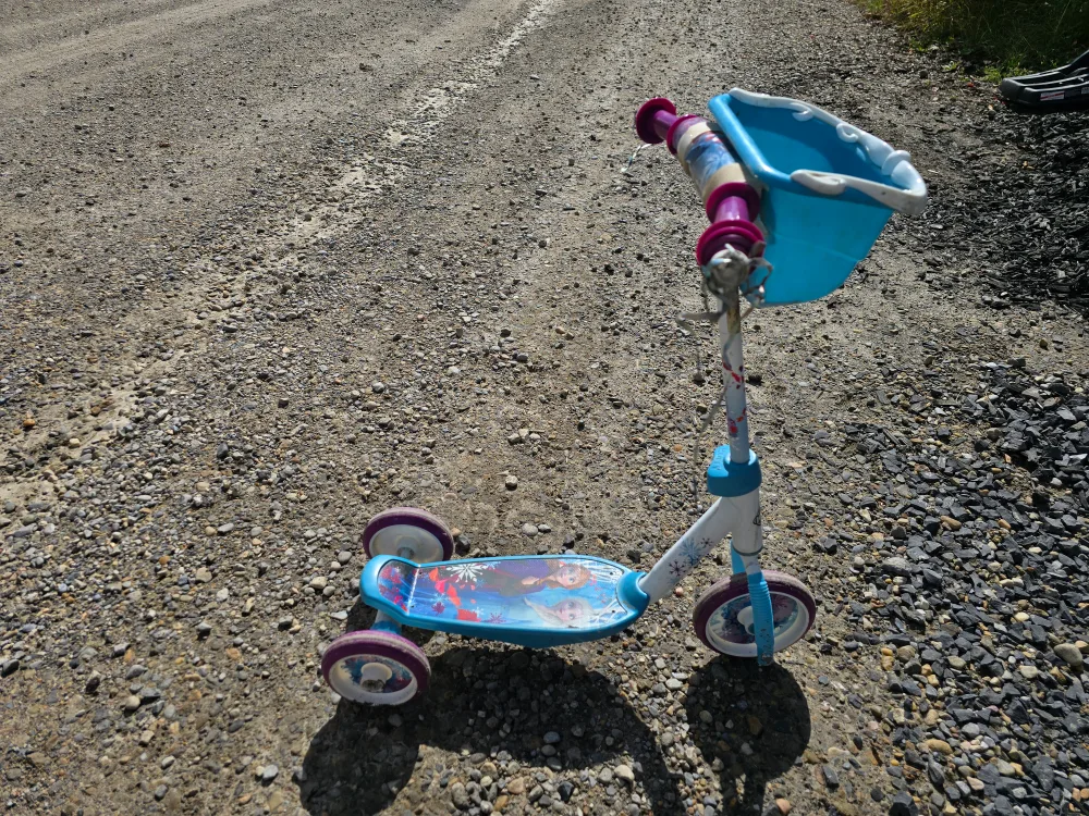 Frozen Scooter with Basket image indicator(2)