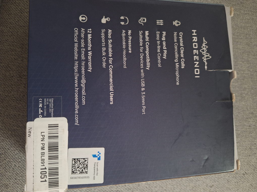 Hroenoi Wired Headset - photo 2