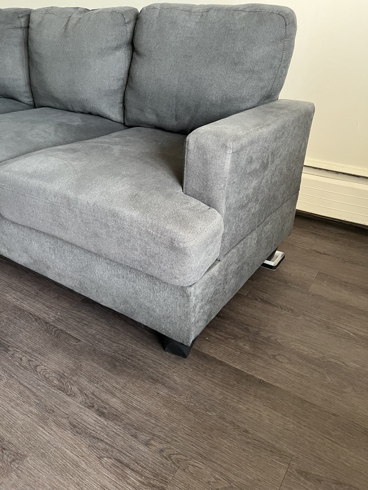 Grey 3 seater Sofa - photo 3