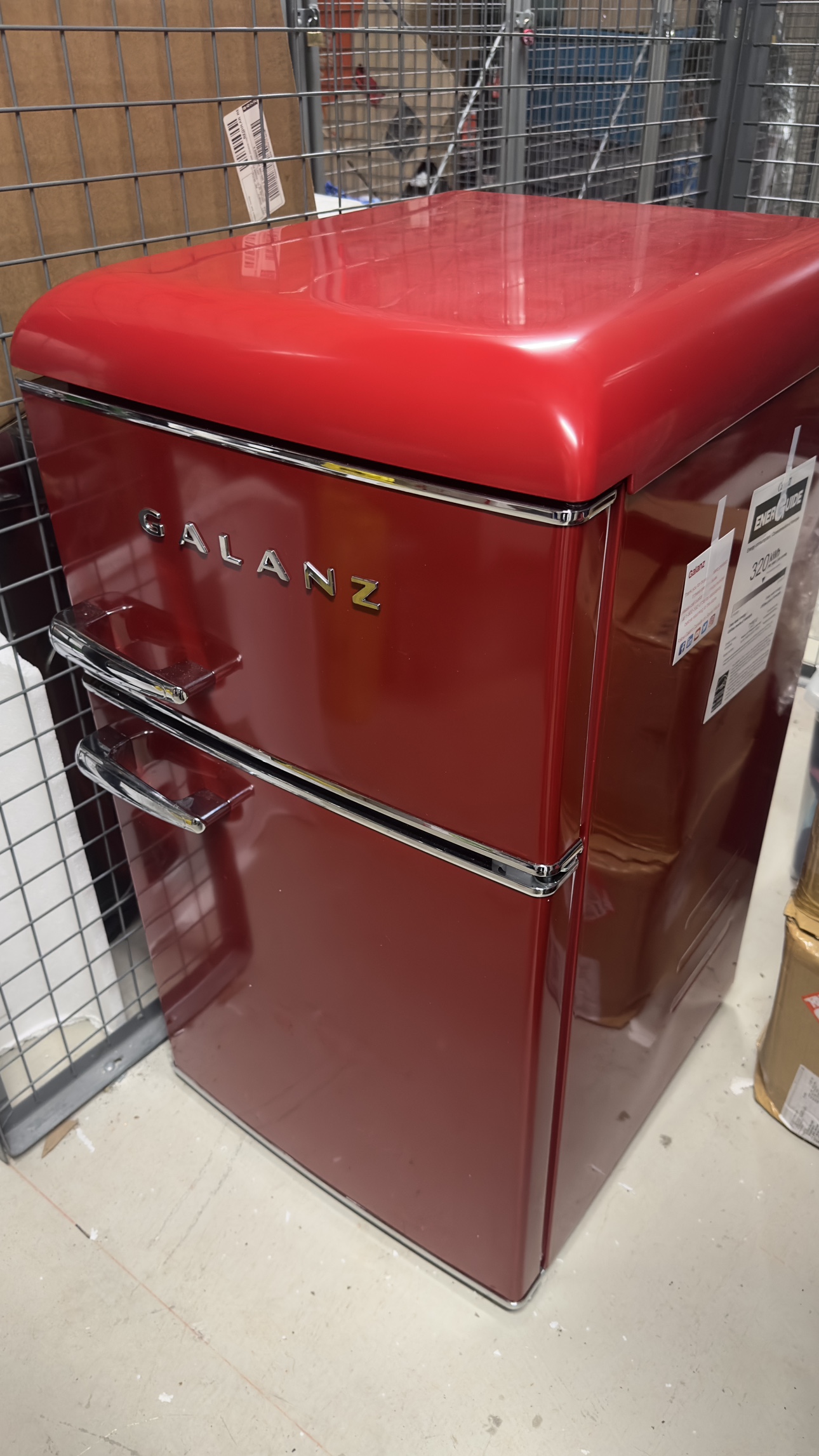 Galanze 3.1 Cu. Ft. Mini Fridge Top Freezer Bar - photo 2