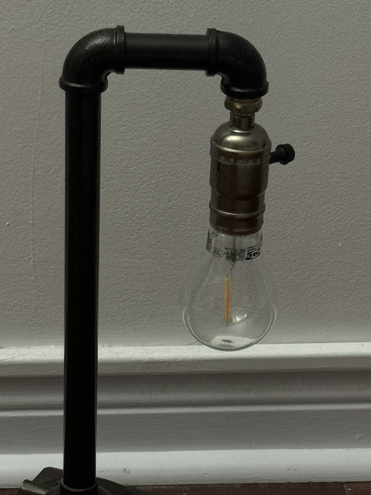 Industrial Pipe Table Lamp - photo 5