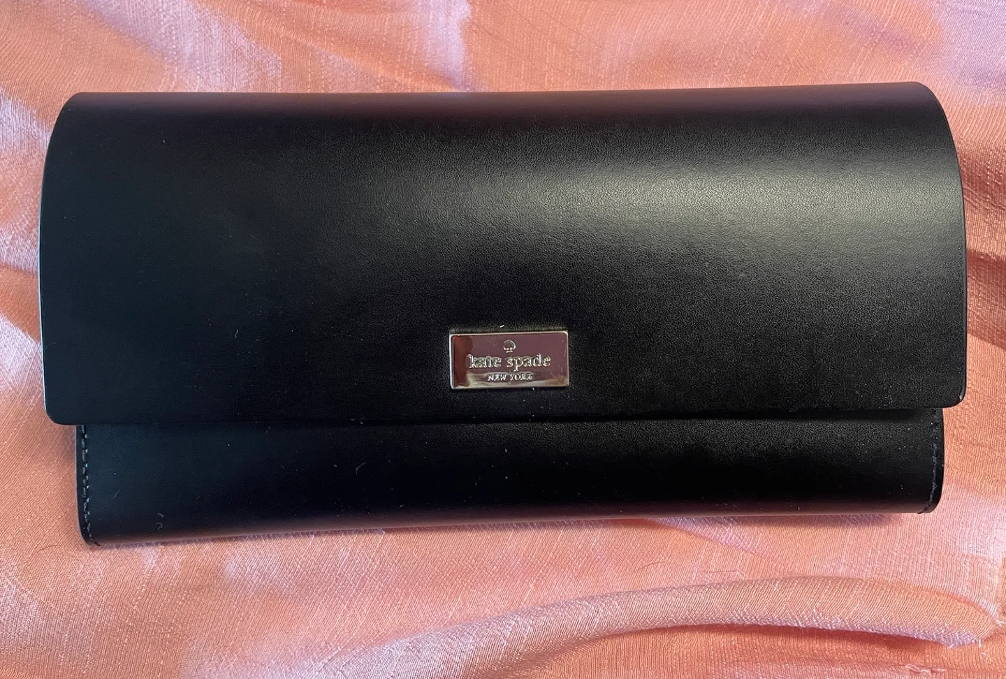 Kate Spade Black and Pink Wallet thumbnail