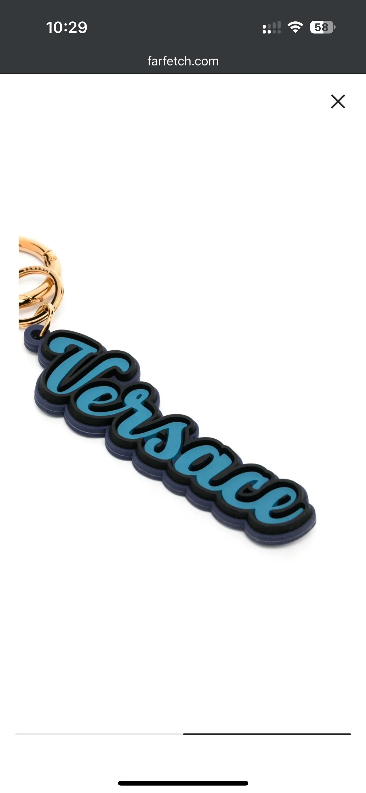 Versace Keychain image indicator(2)