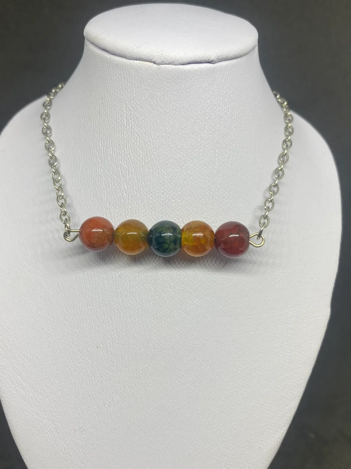 Dragon Vein Crystal Necklace image indicator(2)