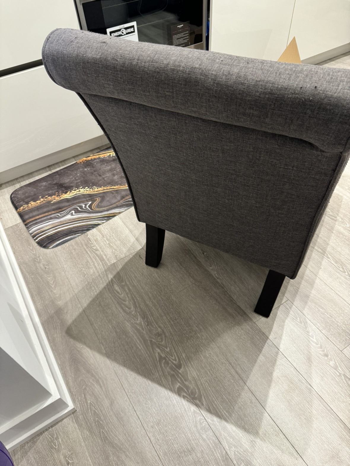 Grey Accent Chair - photo 3