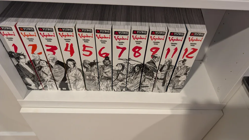 Vagabond Volumes 1, 8, 9, 11 and 12. image indicator(3)