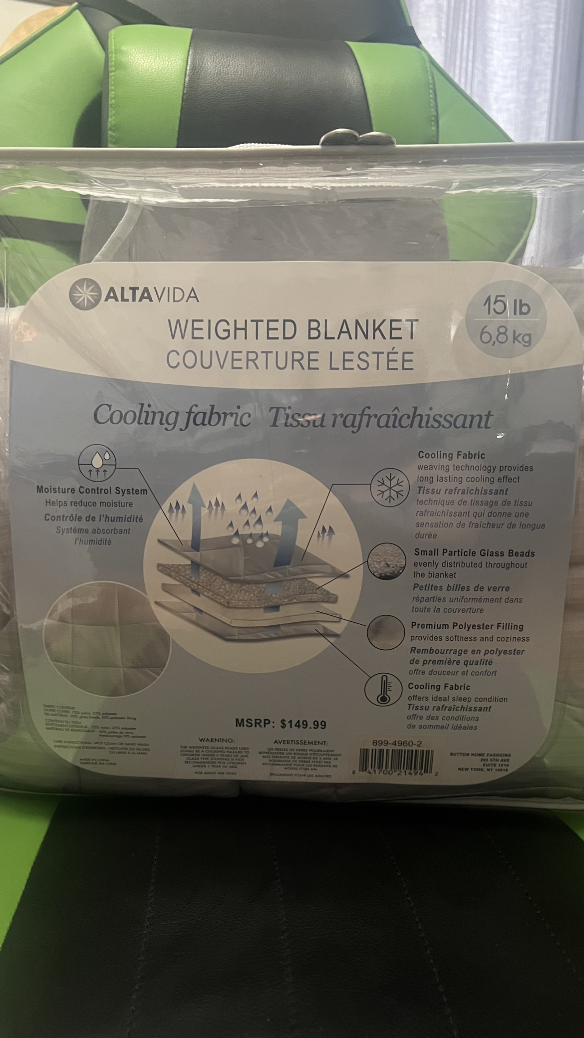 Reversible Weighted Blanket (15Lb) - photo 4