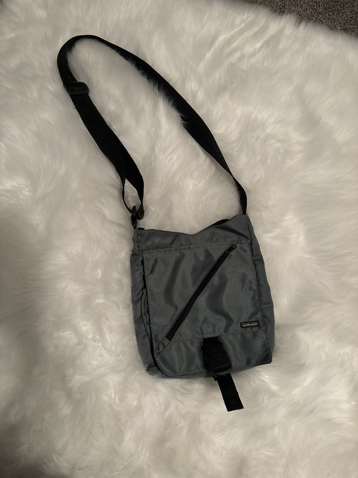Volcom Grey Crossbody Bag