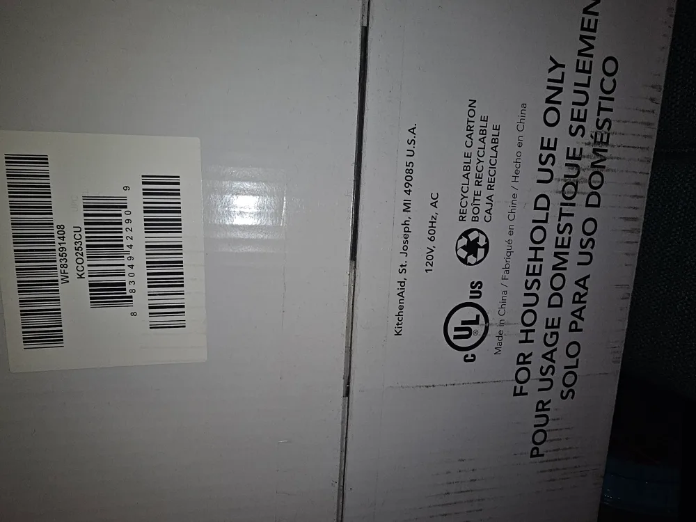 KitchenAid Compact Oven - New in box image indicator(5)