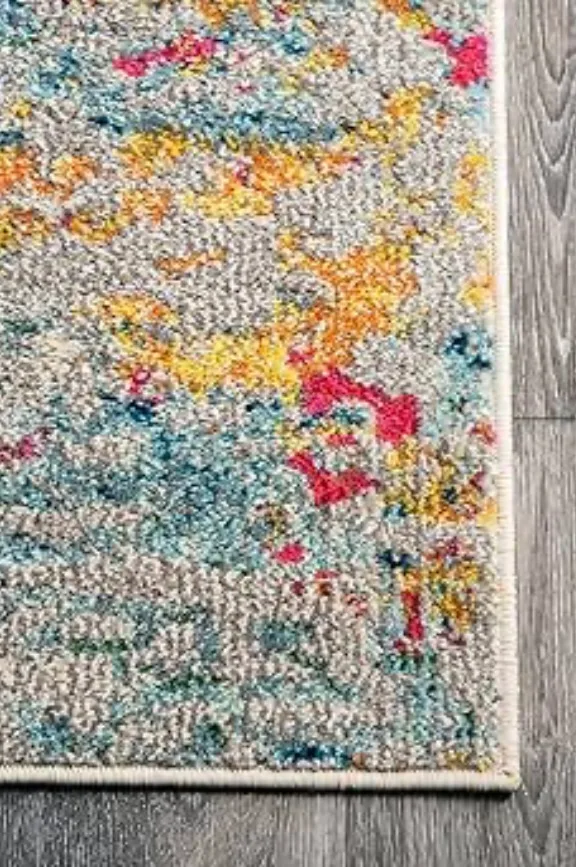 NEW! Abstract Area Rug image indicator(6)