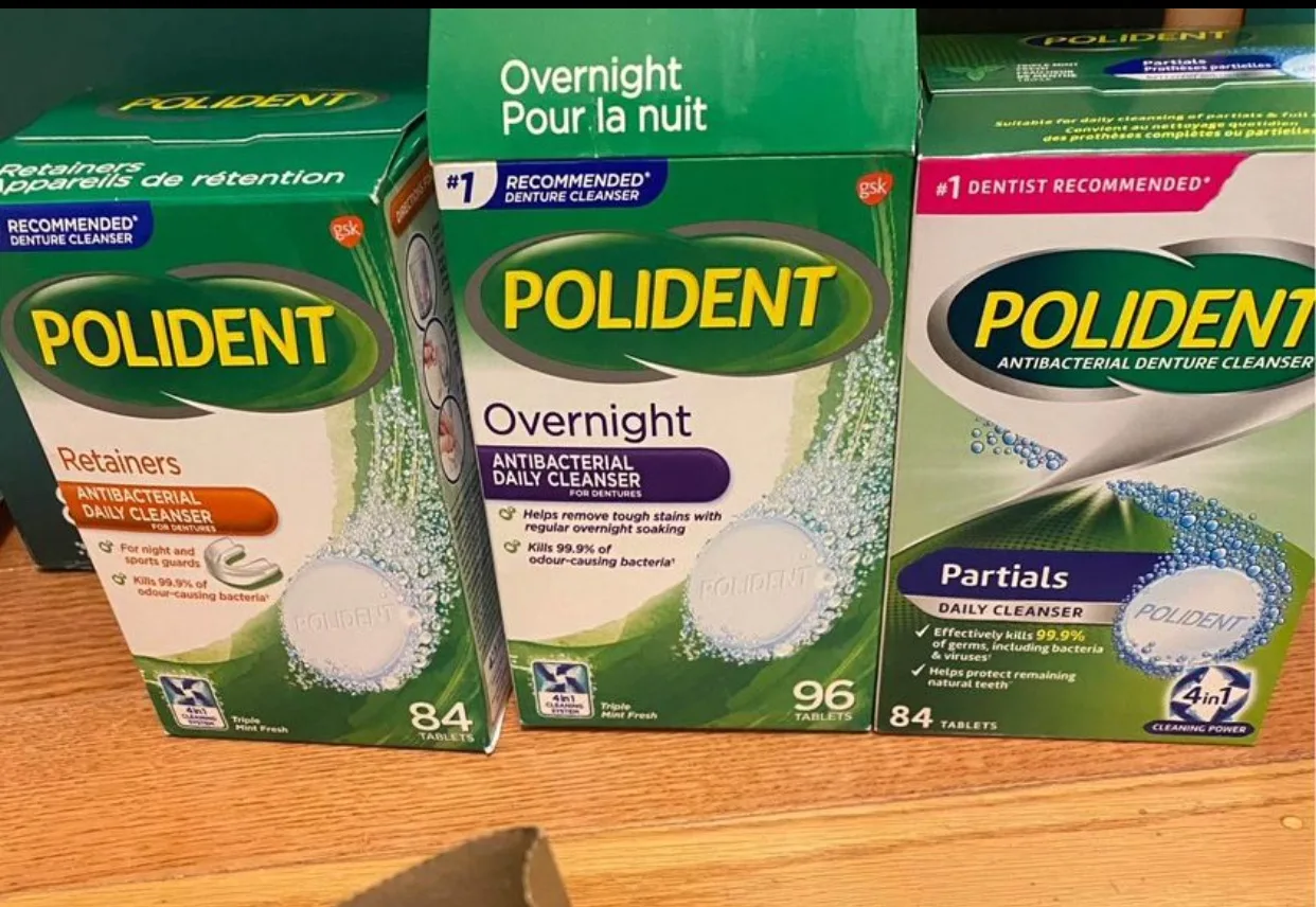 #freecycle Polident Denture Cleanser Tablets thumbnail