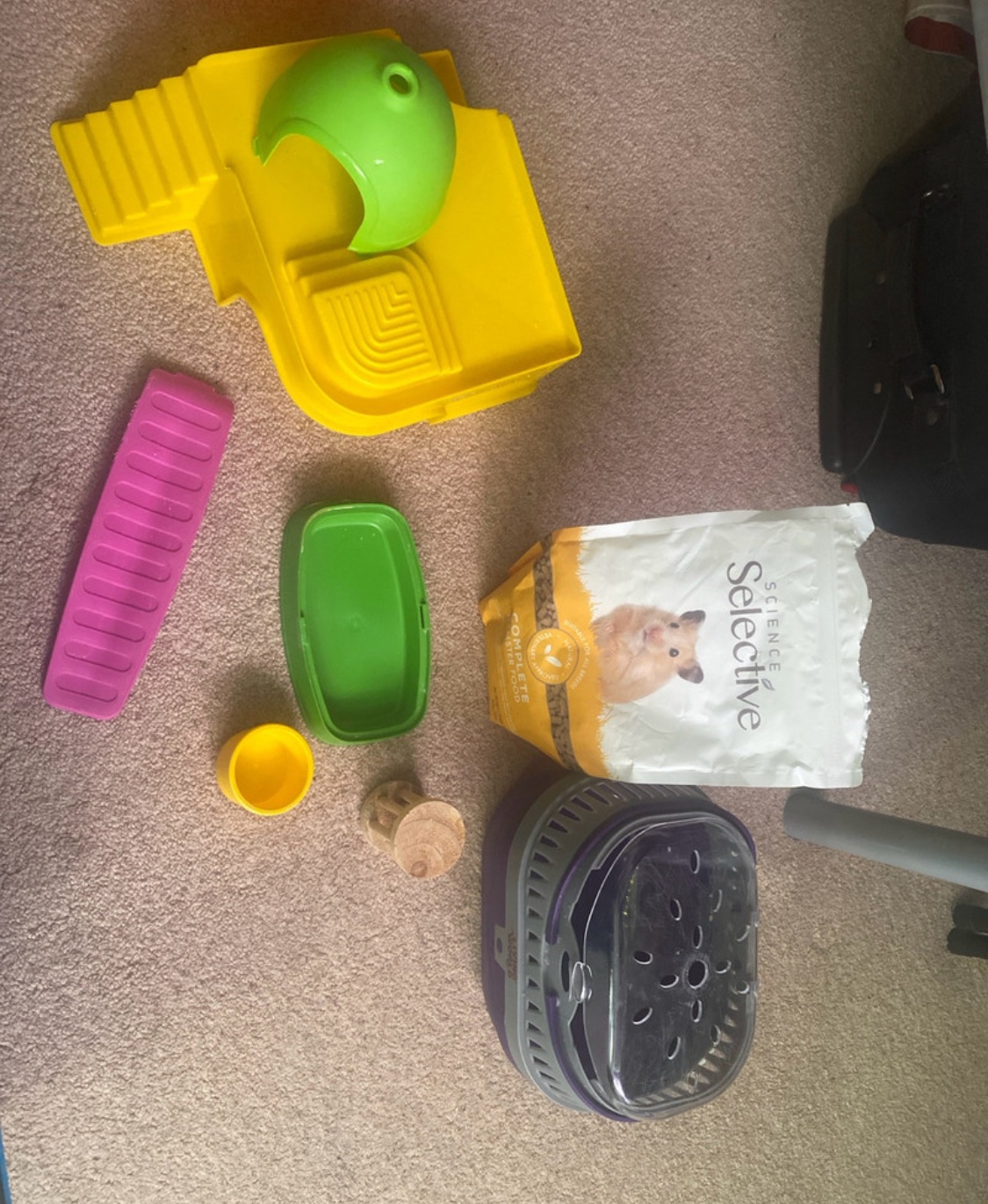 Hamster Cage and Accessories