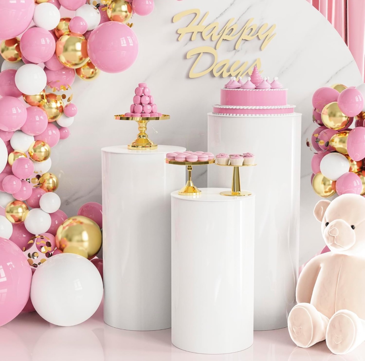 3 Piece Cake Stand