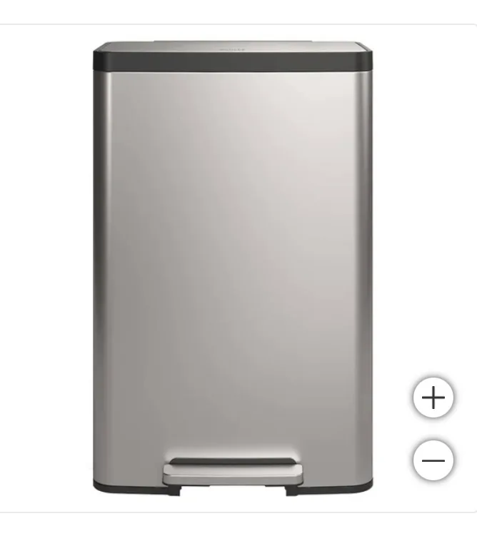 Stainless Steel Step Trash Can by KOHLER thumbnail
