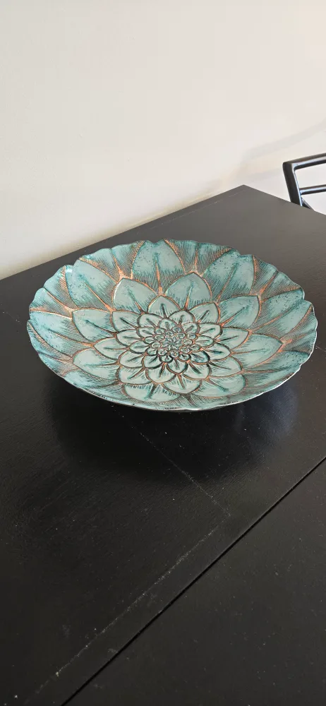 Decorative/Fruit Glass Bowl image indicator(2)