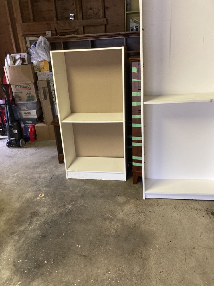 White Bookshelf
