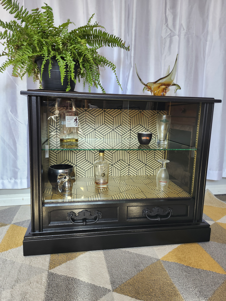 Vintage TV  Bar cabinet