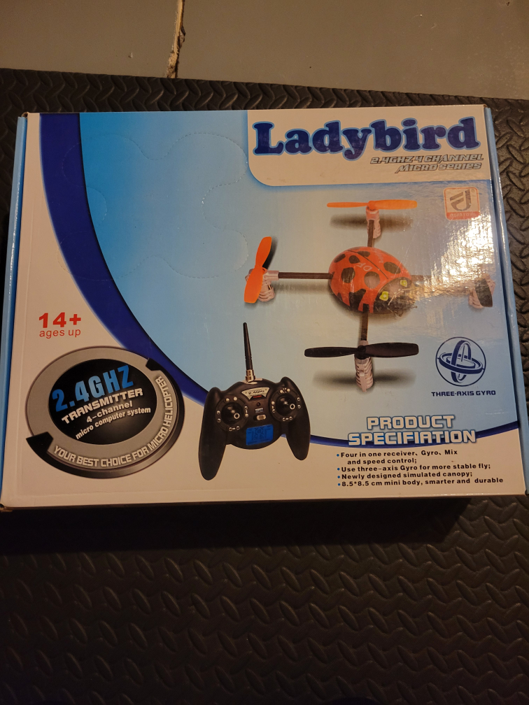Ladybird 2.4Ghz 4-Channel RC Helicopter