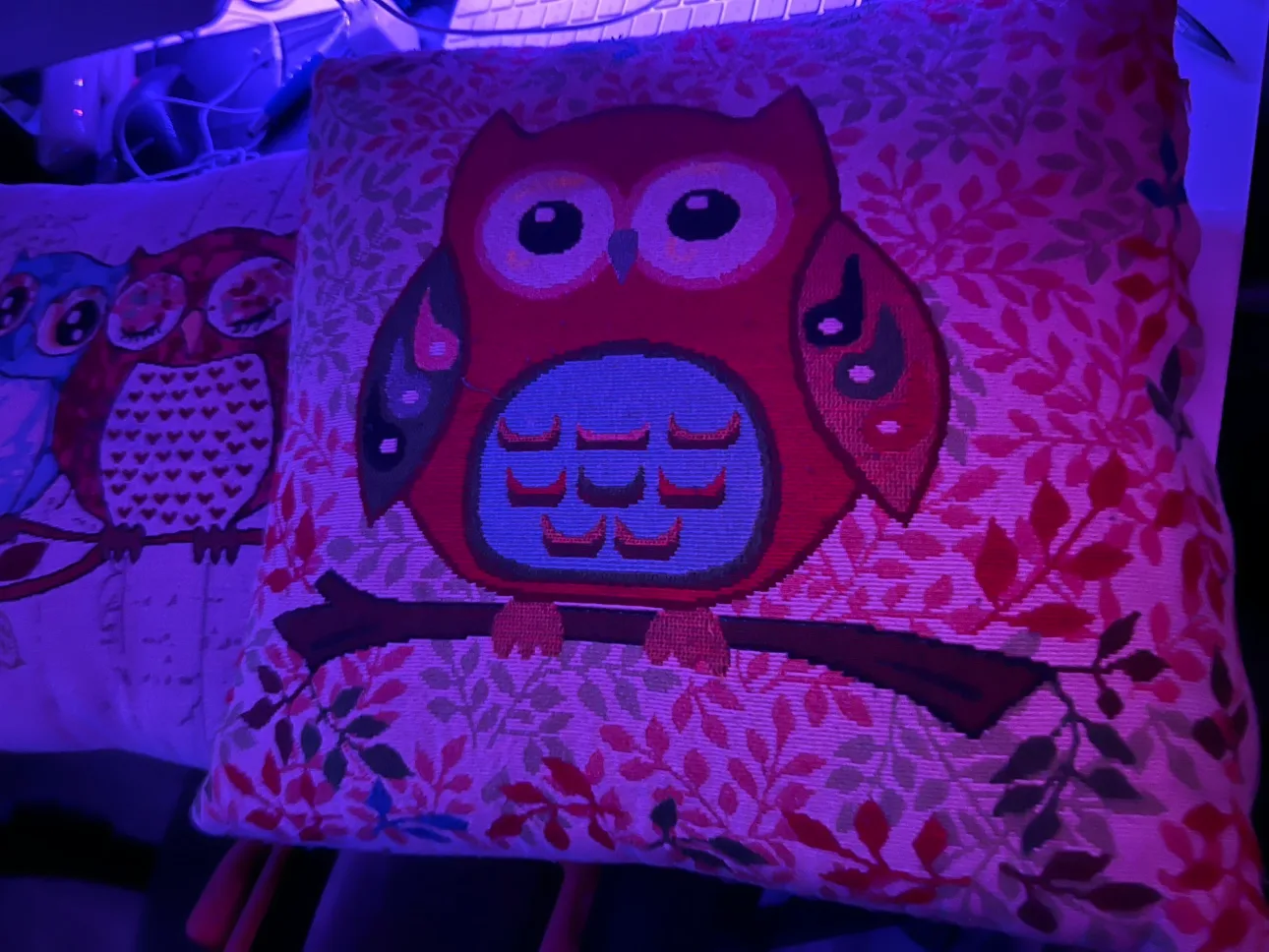 Owl Throw Pillows #freecycle thumbnail