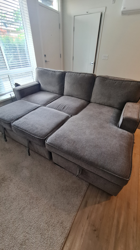 Grey Sectional Sofa - photo 3