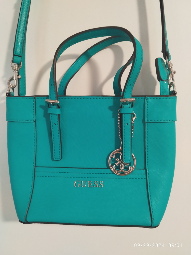 Guess Teal Crossbody/Shoulder Bag (new, packaging removed) - photo 2