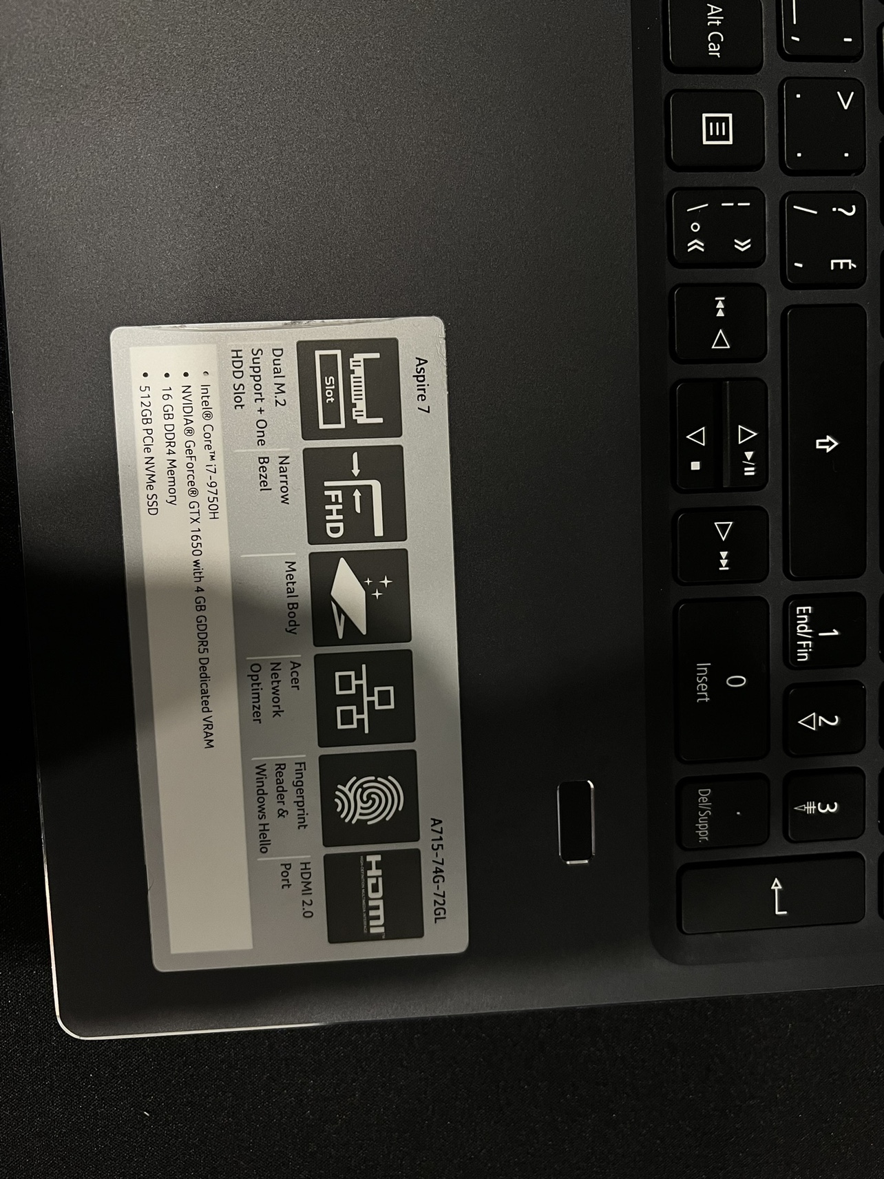 Acer Aspire 7 Gaming Laptop - photo 3