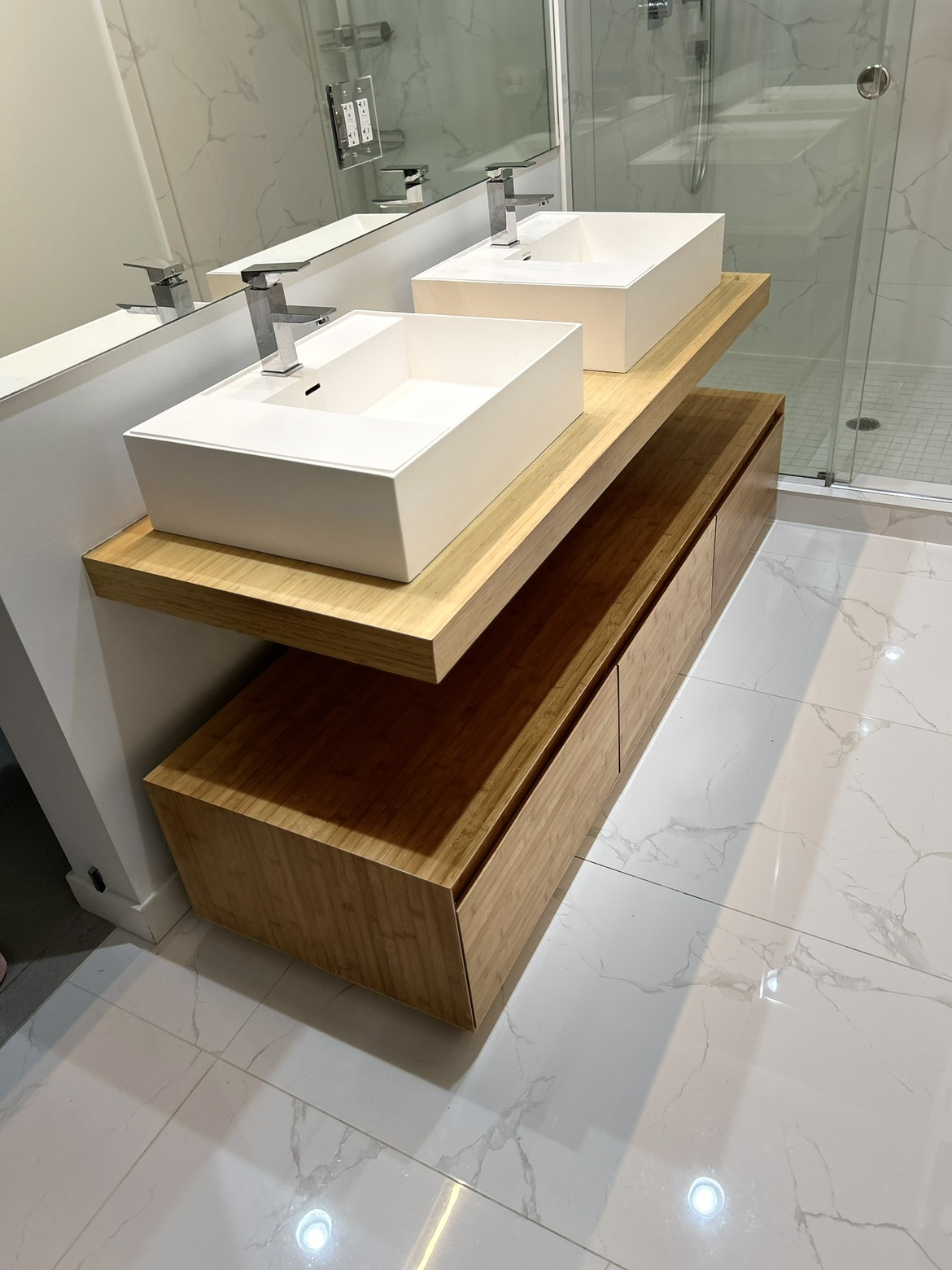 72” Floating Bathroom Vanity