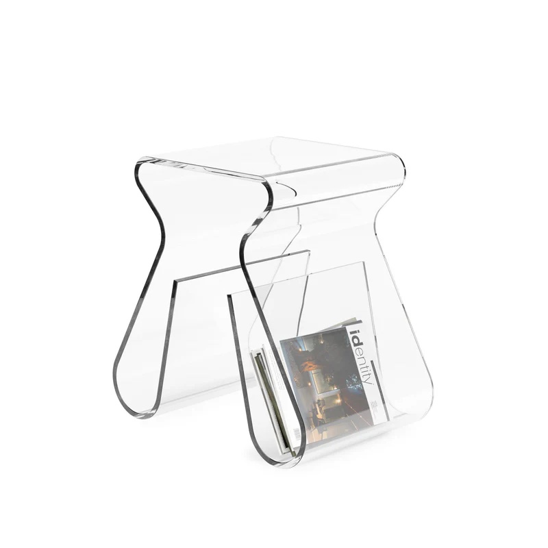 Umbra Acrylic Magazine Table/Stool