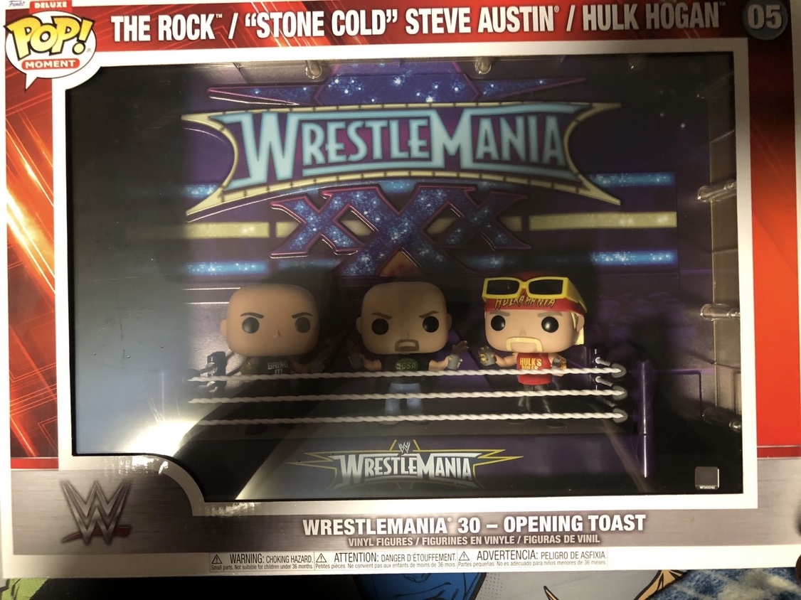 Wrestlemania 30 - Pop Moment