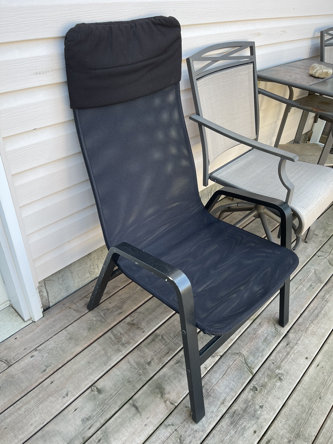 Black Mesh Ikea Chair - photo 2