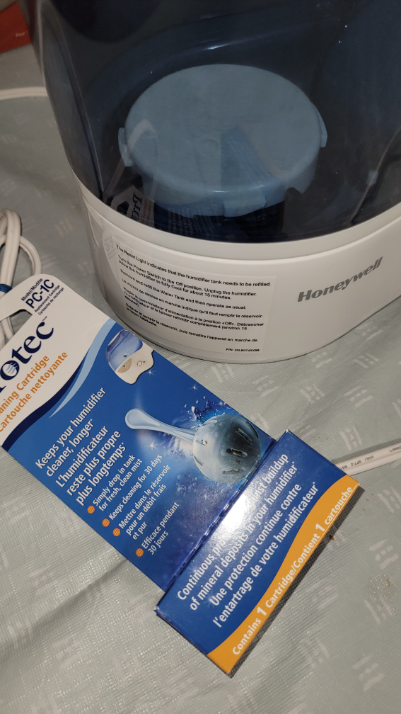 Honeywell Filter Free Warm Moisture Humidifier, white - photo 3