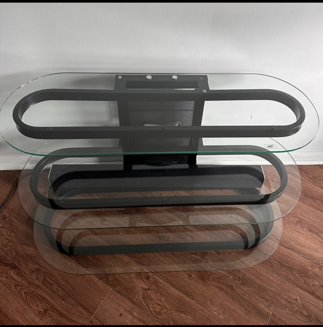 Glass TV Stand