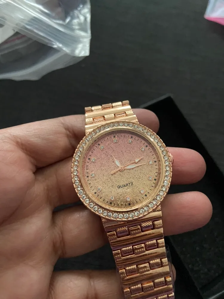 Women's  Rhinestone Watch image indicator(7)