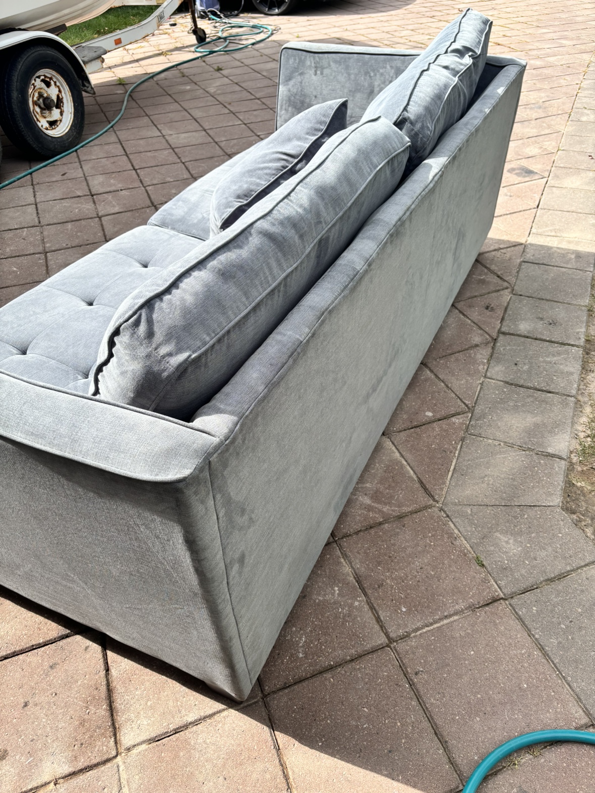 Super Comfortable Grey Couch - photo 5