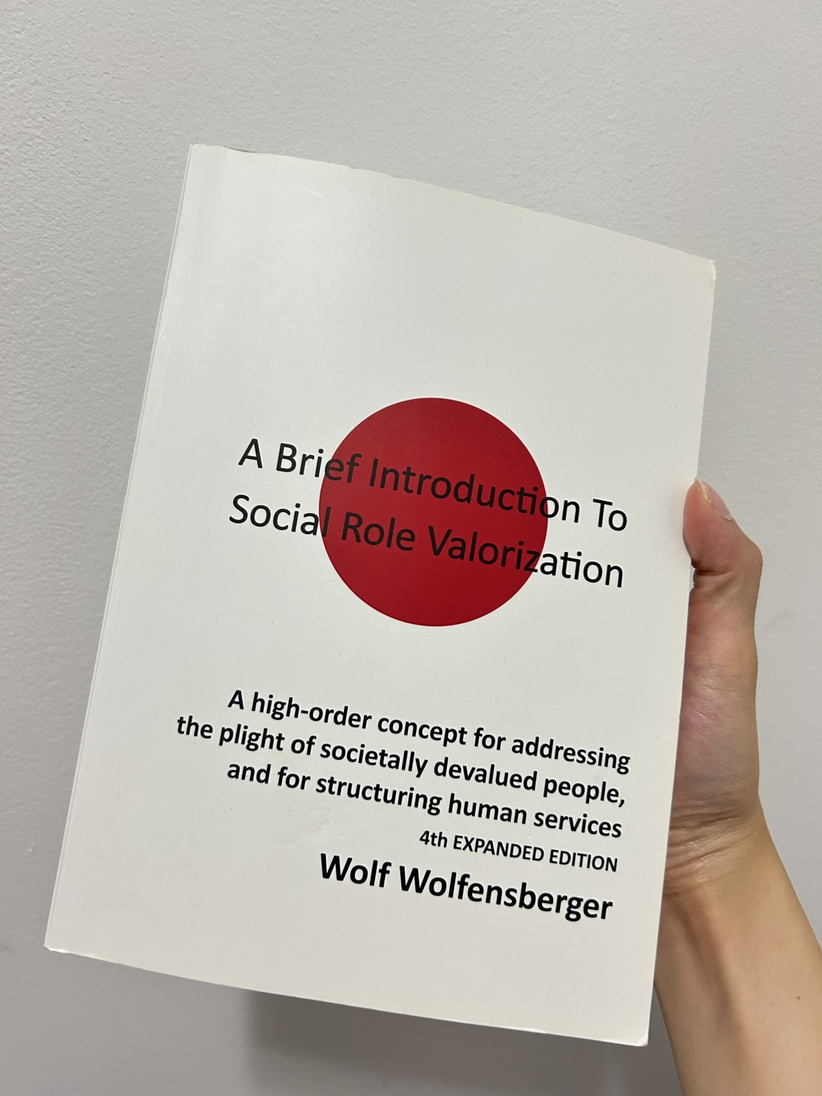 A Brief Introduction To Social Role Valorization